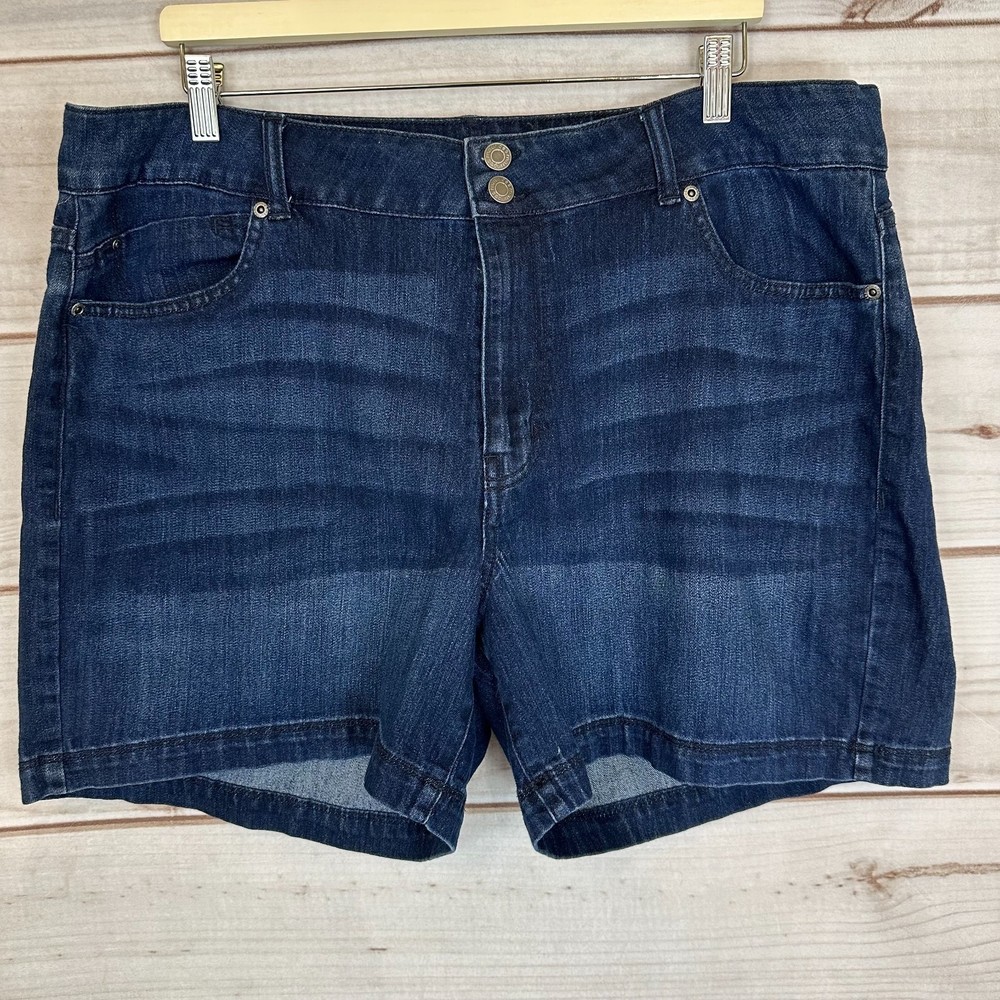 Maurices Plus Size High Rise Jean Shorts, Size 20W